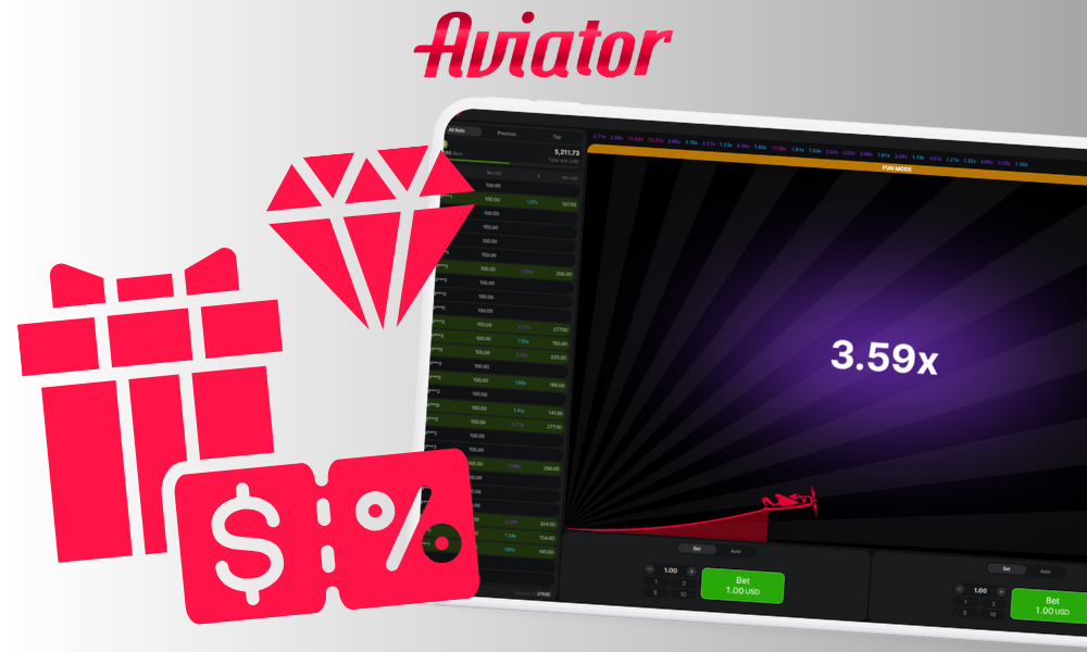 Various bonuses are available for playing Aviator in India